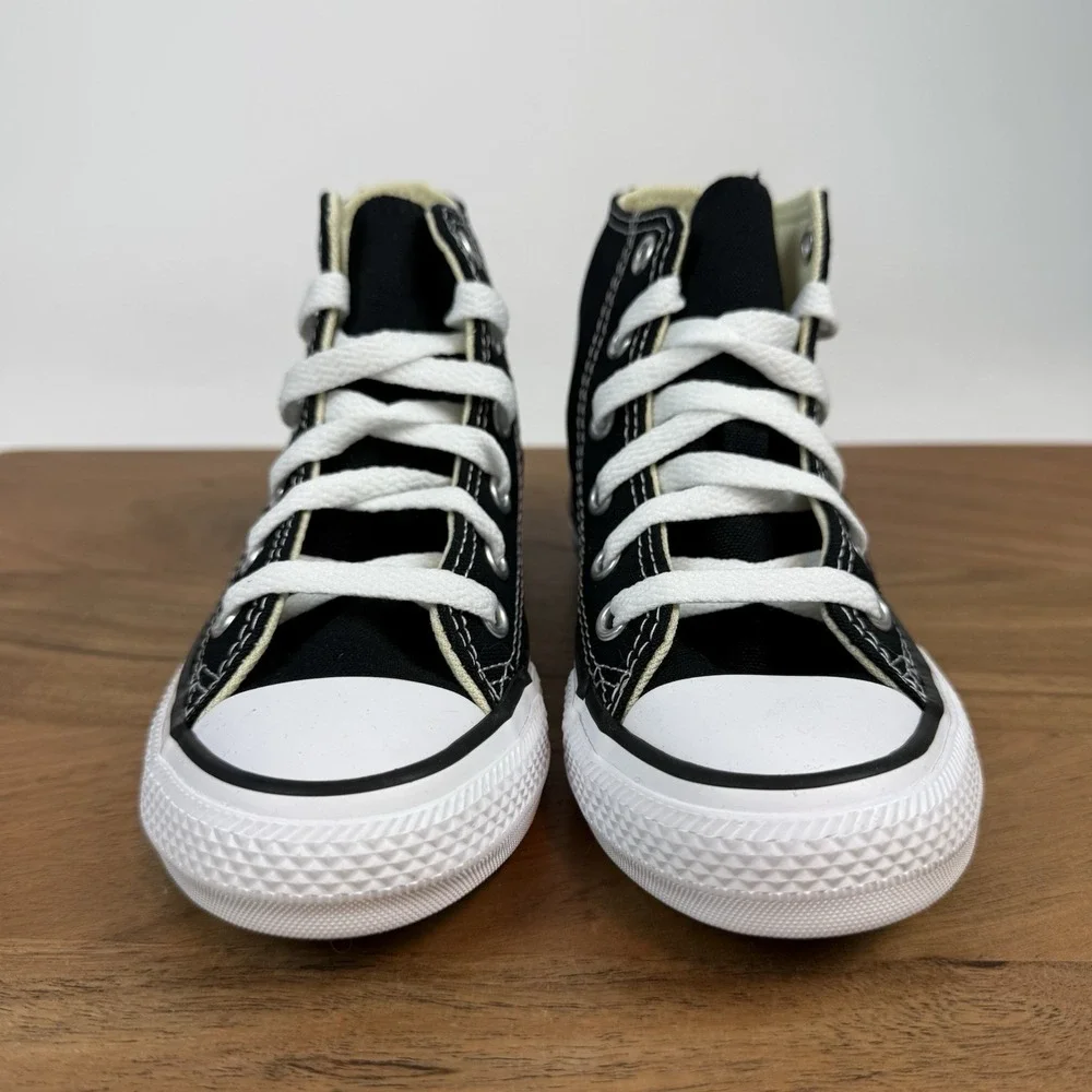 New Little Kids Converse Chuck Taylor All‎ Star High Black Sneaker Sz 11 C